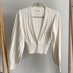 ARITZIA Wilfred Plunge Front Cardigan
